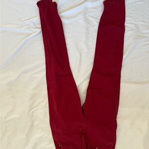 Red Skinny Jeans